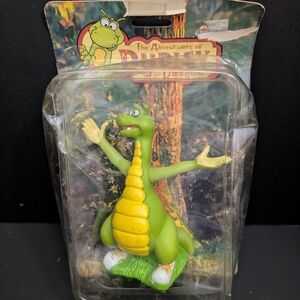Vintage 1995 Dudley the Dragon figure 2-2026D4